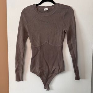 Abercrombie & Fitch Taupe Bodysuit